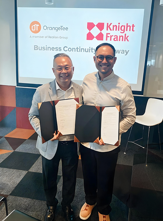 OrangeTee and Knight Frank Partner to Support KF Property Network Salespersons